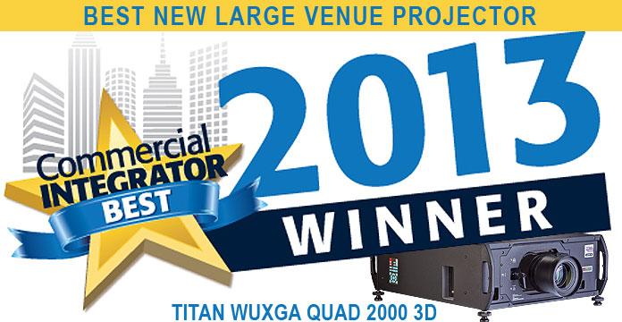 DPI’s Titan Super Quad honoured as “Commercial Integrator Best” at InfoComm 2013